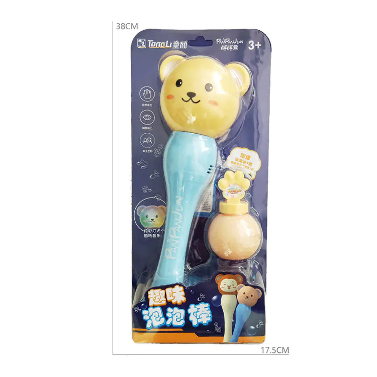 Kids Bubble Machine — Automatic Bubble Blower with Music & Wands - Image 5