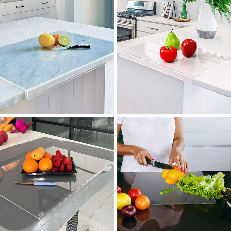 Clear Acrylic Anti-Slip Cutting Board