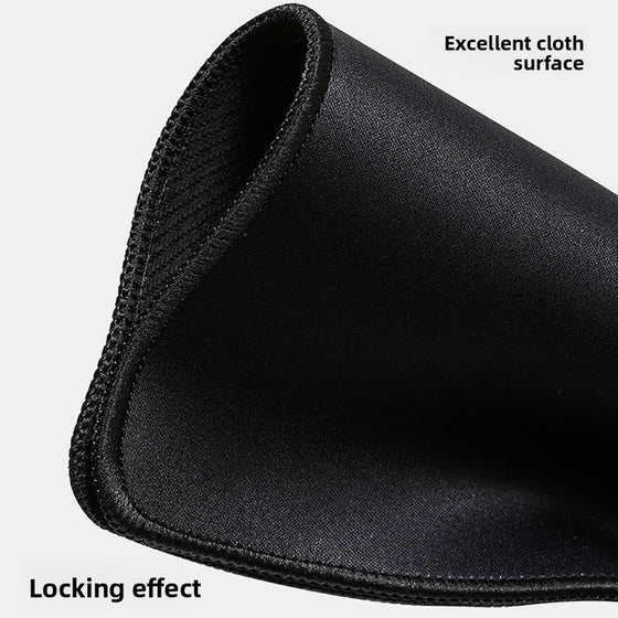 Pure Black Anti-Slip Mouse Pad Computing Devices product image 3