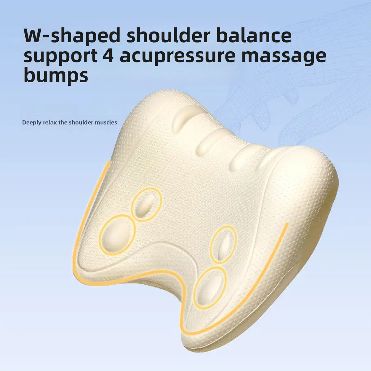 Cervical Massage Pillow with Gravity Acupressure