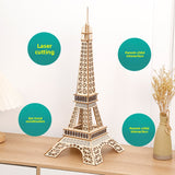 3D Wooden Paris Tower Model Puzzle product image 1