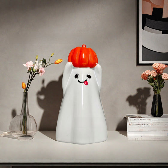 Halloween Resin Statue Ghost Decoration Cute Party Ornament