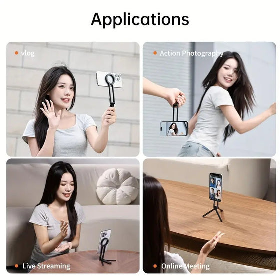 Magnetic Phone Holder with Carabiner and Tripod Stand Phone Accessories product image 3