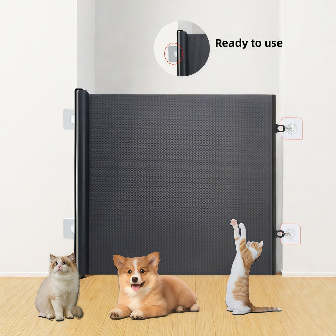 Automatic retractable pet gate, photo 4