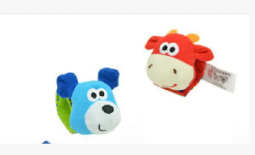 Baby rattle ankle band with bell