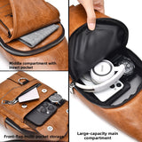 Retro Mens Waterproof Chest Bag