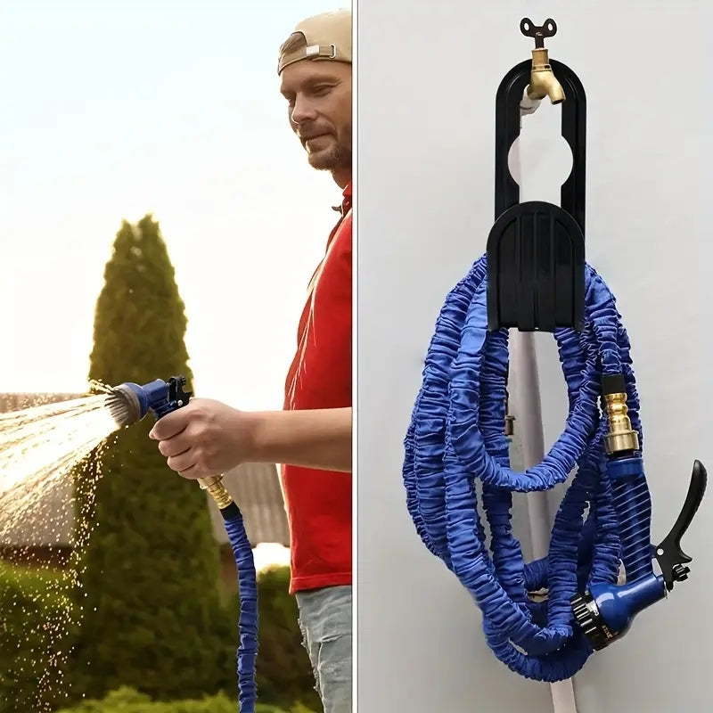 Garden hose hanger for faucet or wall mount, photo 6 of 12