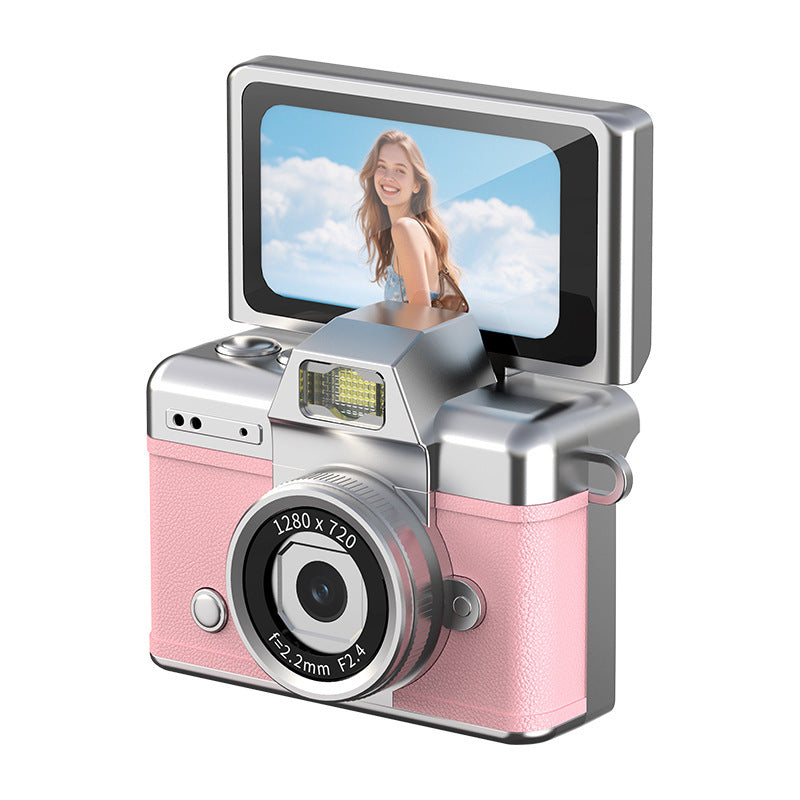 Retro Flip Screen Mini Digital Camera