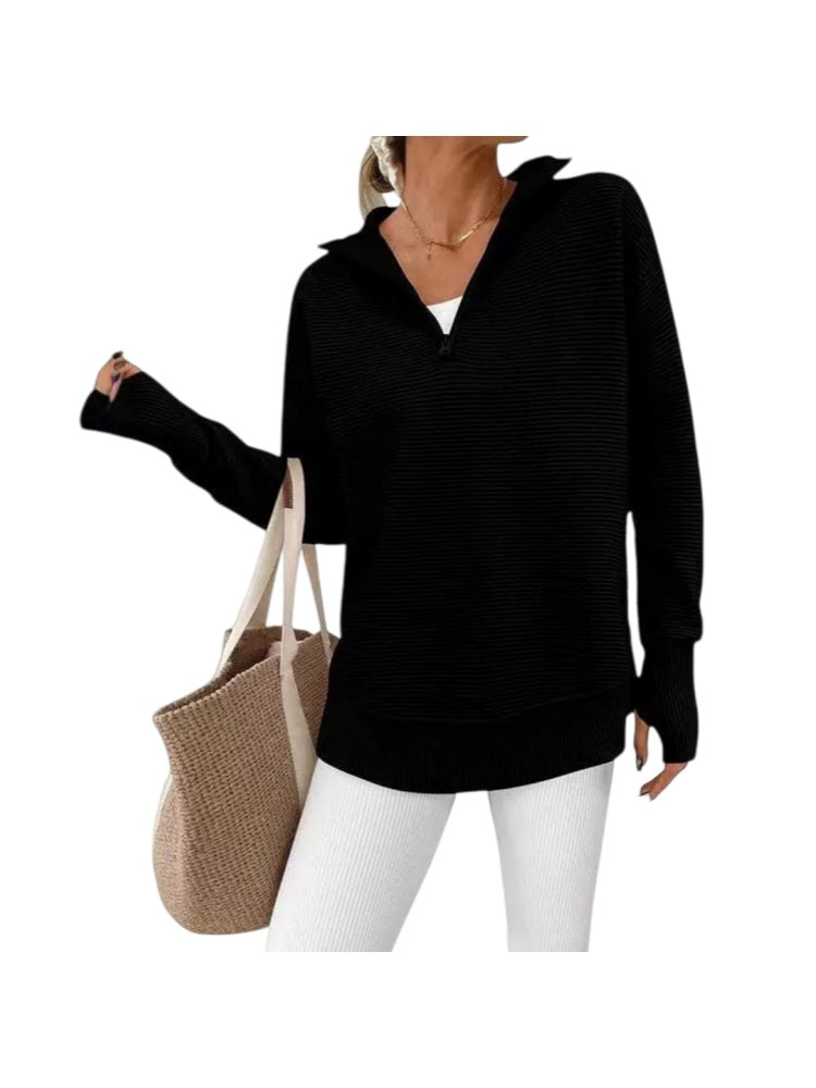 Womens Casual Knit Sweater