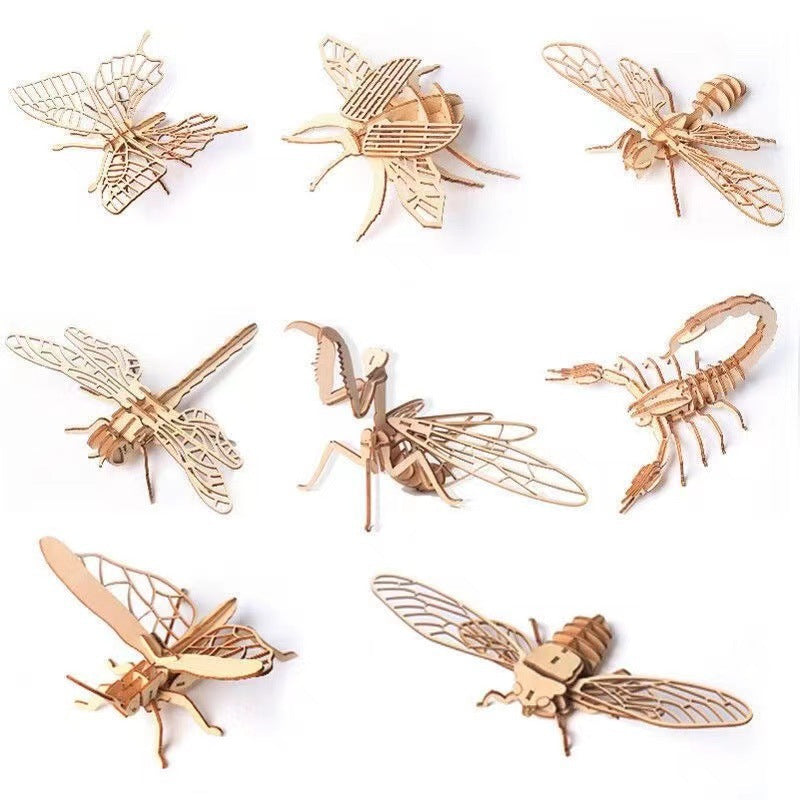 Wooden Insect 3D Puzzle Toy product image 6