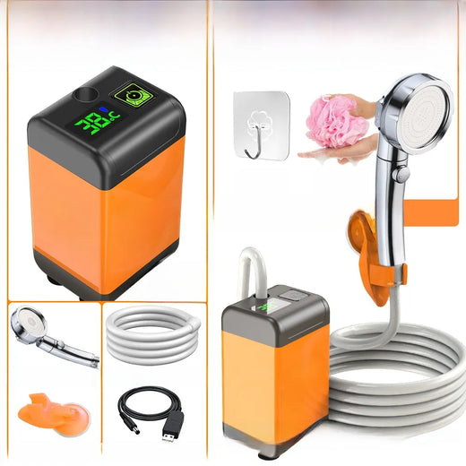 Portable Electric Shower with Multiple Spray Modes