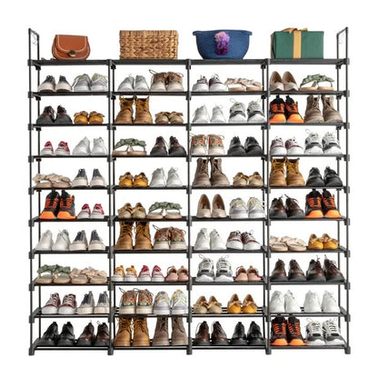 10 Tier Shoe Rack Organizer Cabinet