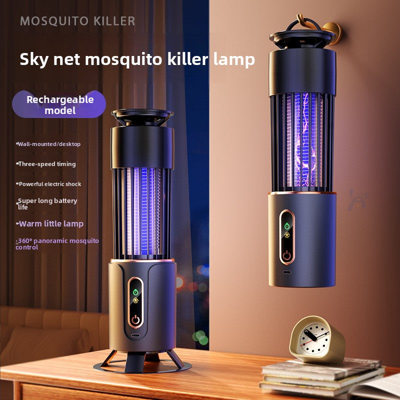 Silent Photocatalyst Mosquito Killer Lamp with Electric Shock