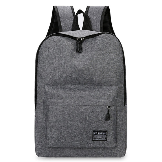 Nylon Laptop Backpack with USB Port product image 1
