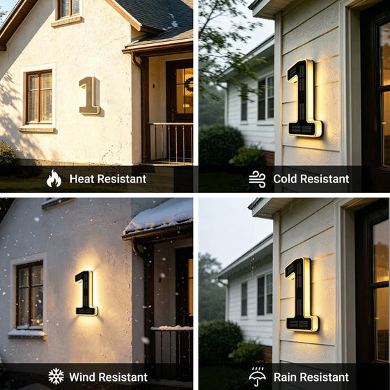Solar-powered door sign light Decor product image 2