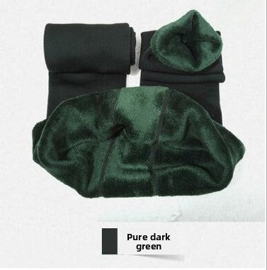 Fleece-lined thick leggings, photo 5