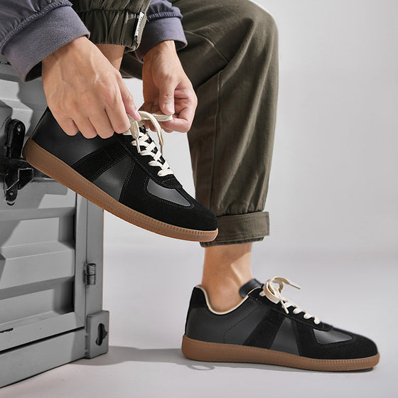 Casual German army trainer style sneakers, photo 2