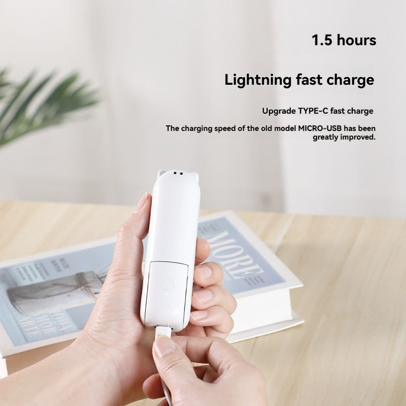 Small handheld fan with power bank function, photo 2