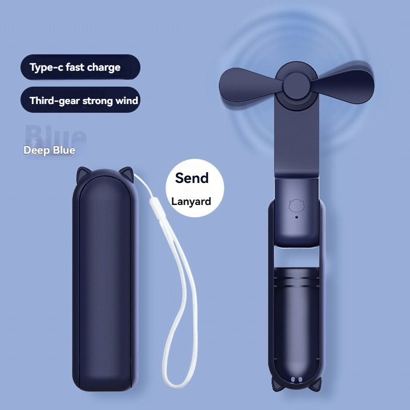 Small handheld fan with power bank function, photo 8