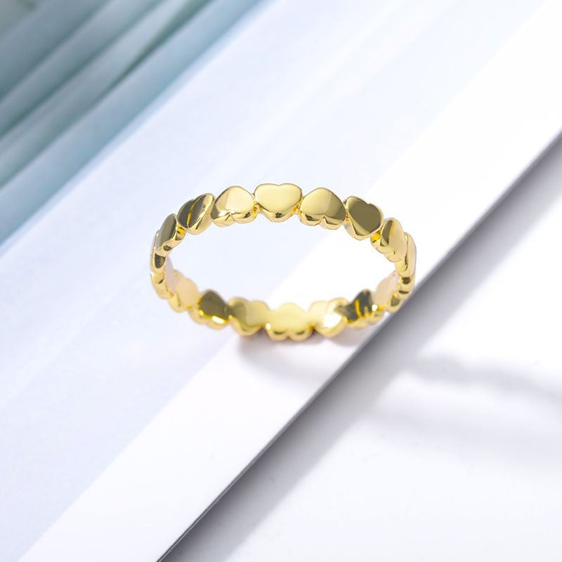 Heart ring, heart shaped splice ring, photo 4