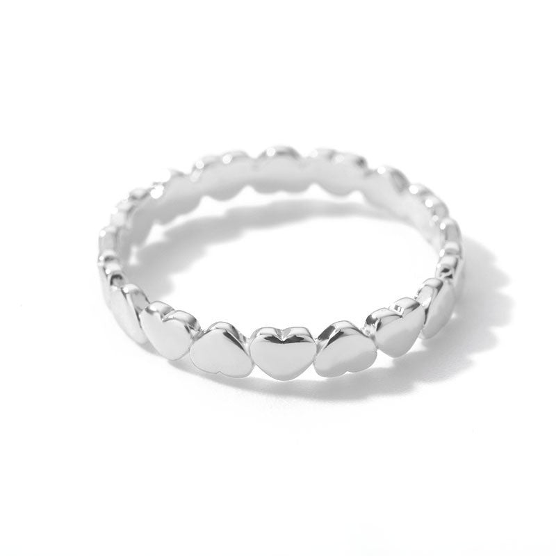 Heart ring, heart shaped splice ring, photo 7