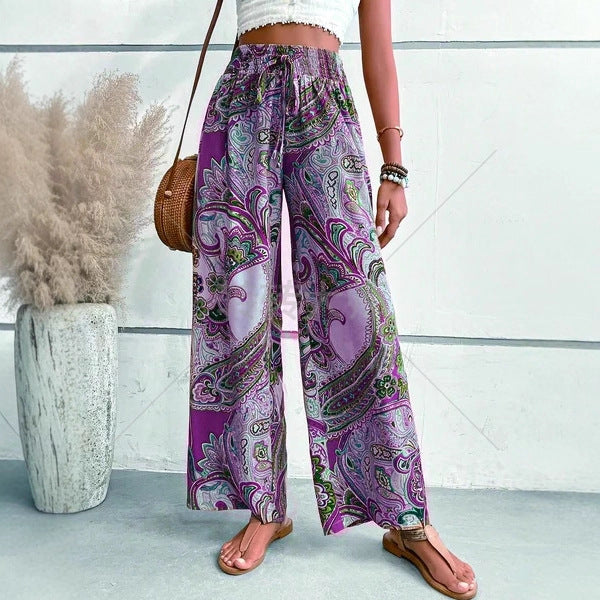 Women's high waisted wide leg pants, photo 6