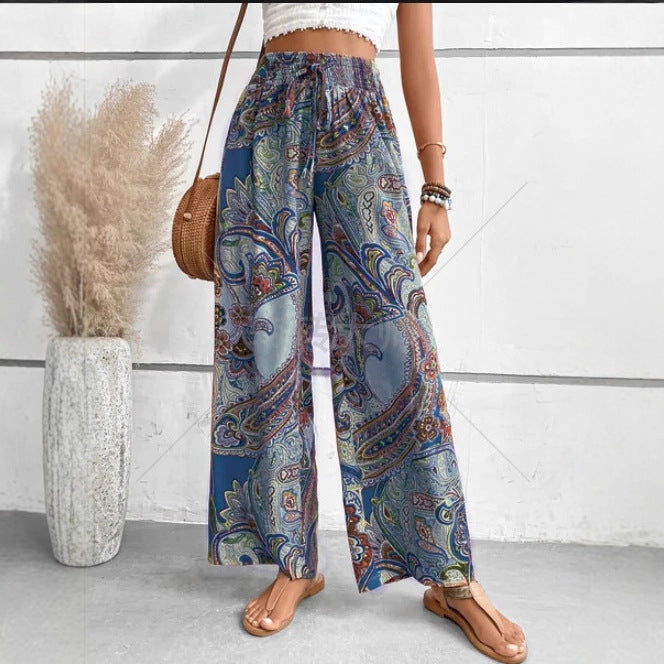Women's high waisted wide leg pants, photo 8