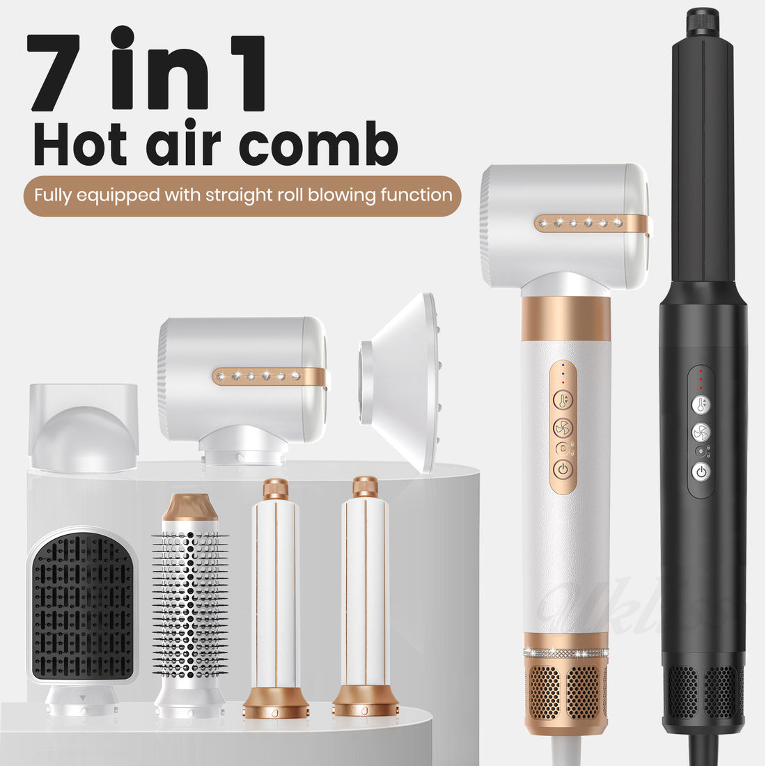 7-in-1 hot air brush styler