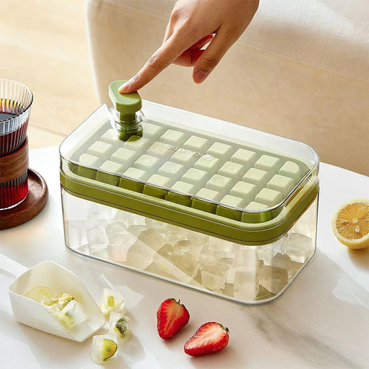 Ice Cube Maker With Storage Box