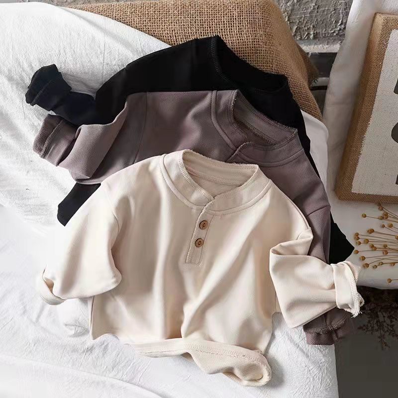 Kids' henley-style top, toddler shirt, photo 4