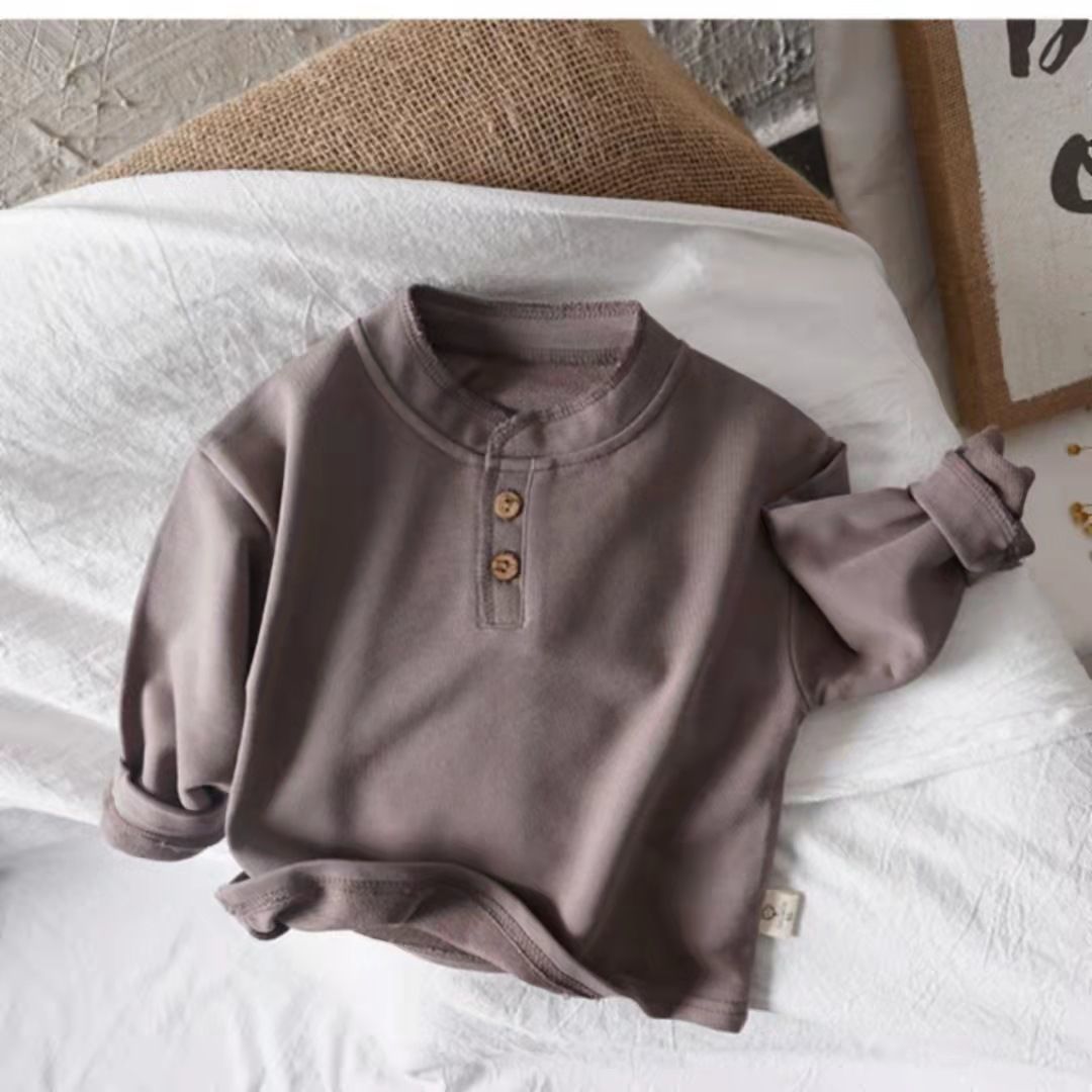 Kids' henley-style top, toddler shirt, photo 7
