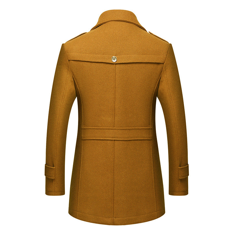 Thickened lapel overcoat, photo 2