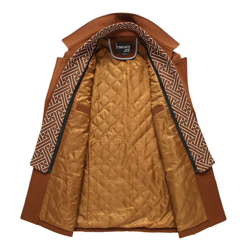 Thickened lapel overcoat, photo 3