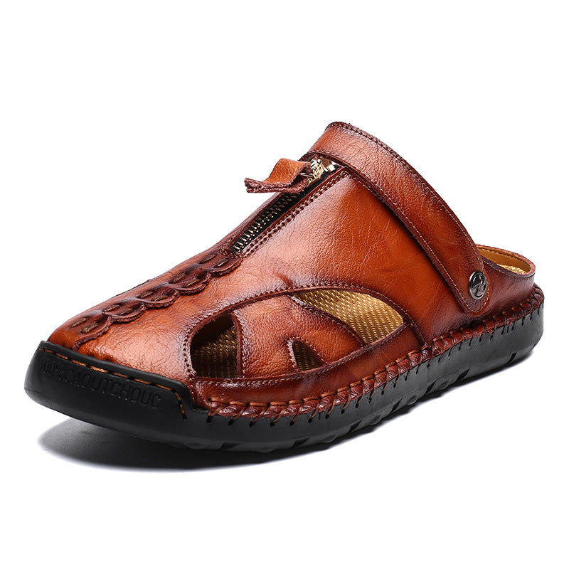 Leather beach sandals, photo 6