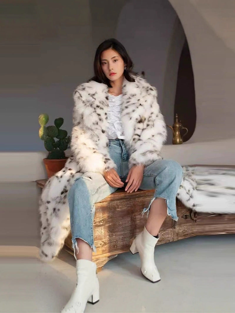 Long coat in leopard print, photo 3
