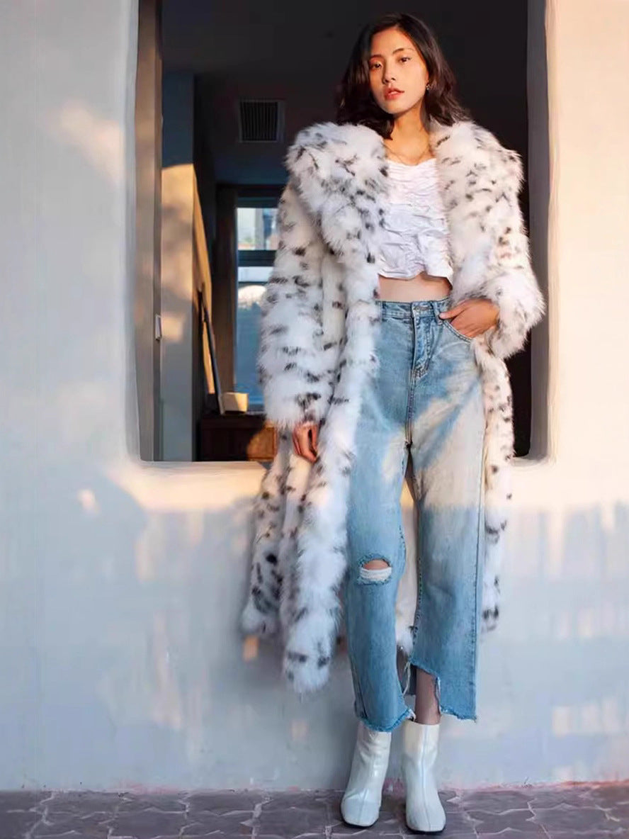 Long coat in leopard print, photo 5