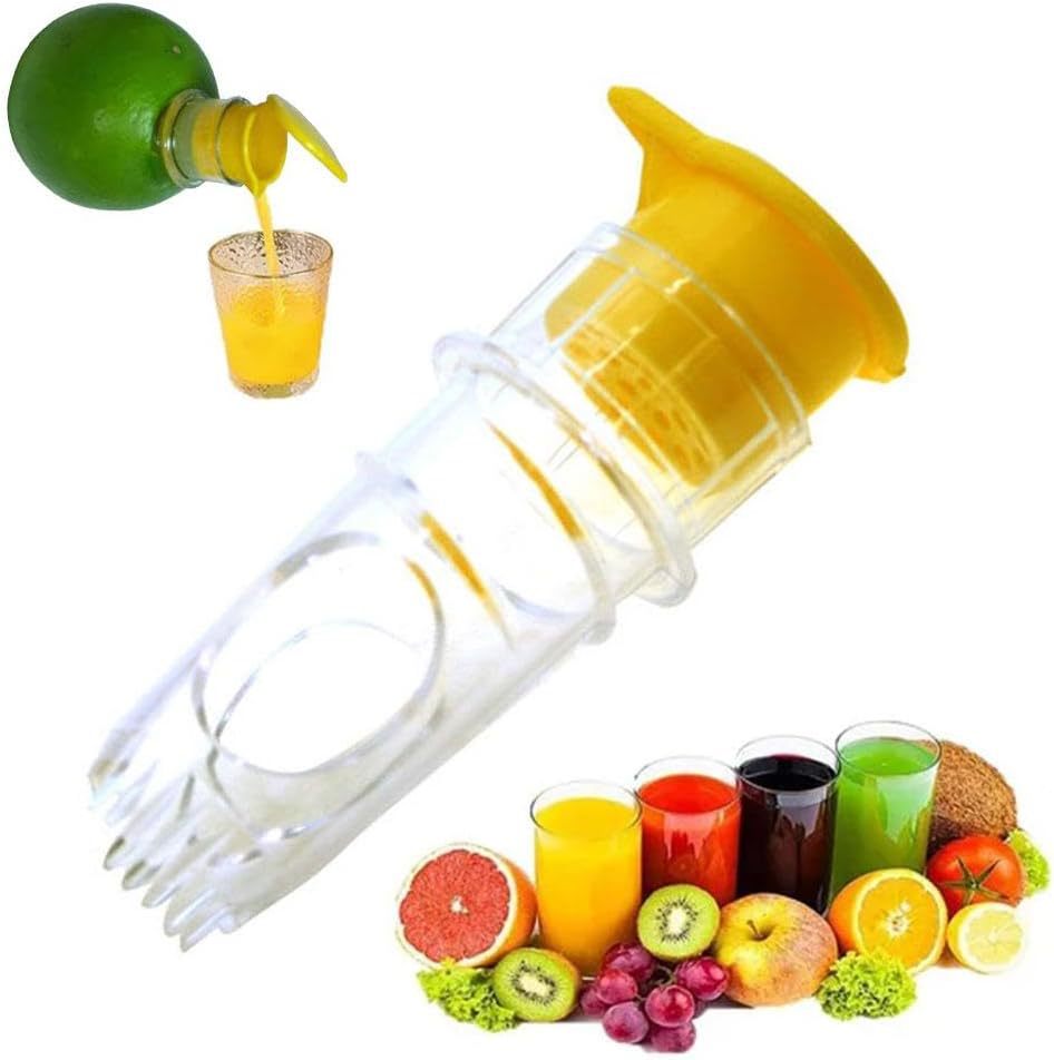 Manual juicer, yellow hand juicer, photo 4