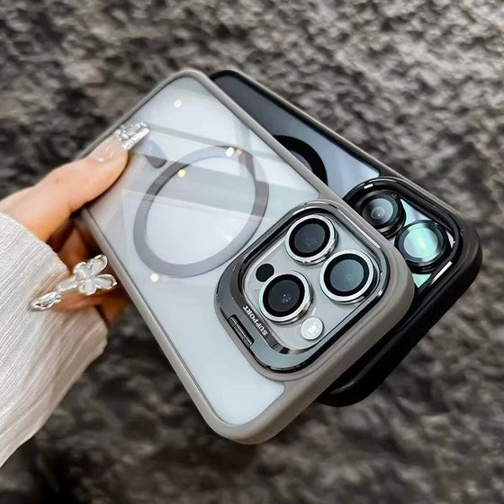 Mirror phone case for iPhone, full-cover hard case