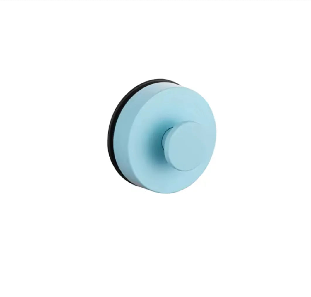 Punch-Free Vacuum Suction Cup Hook – Sleek Circular Design for Effortless Wall Storage!