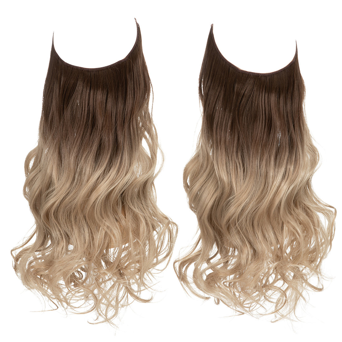 One-piece long blonde wig, photo 7