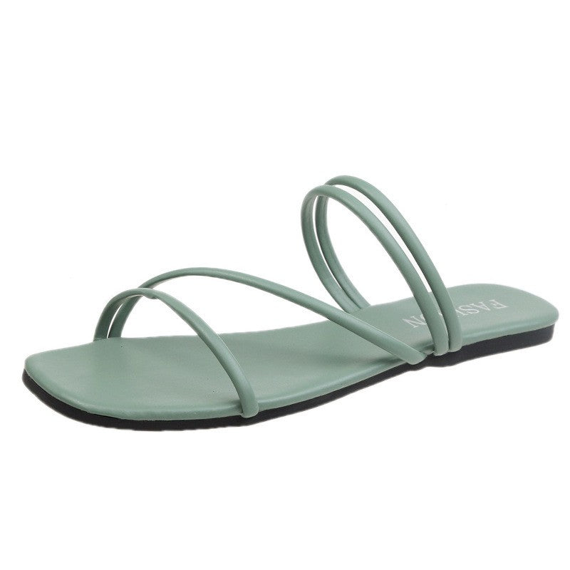 Casual flat outdoor slippers, photo 6