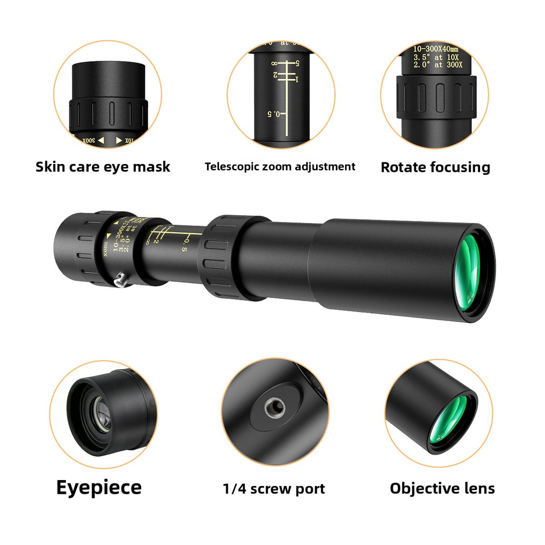 Outdoor zoom telescope for phone, photo 3