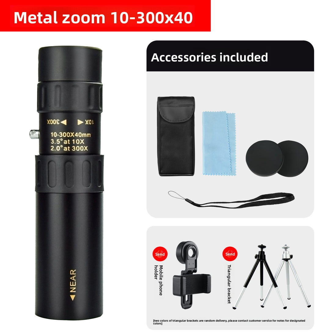 Outdoor zoom telescope for phone, photo 5