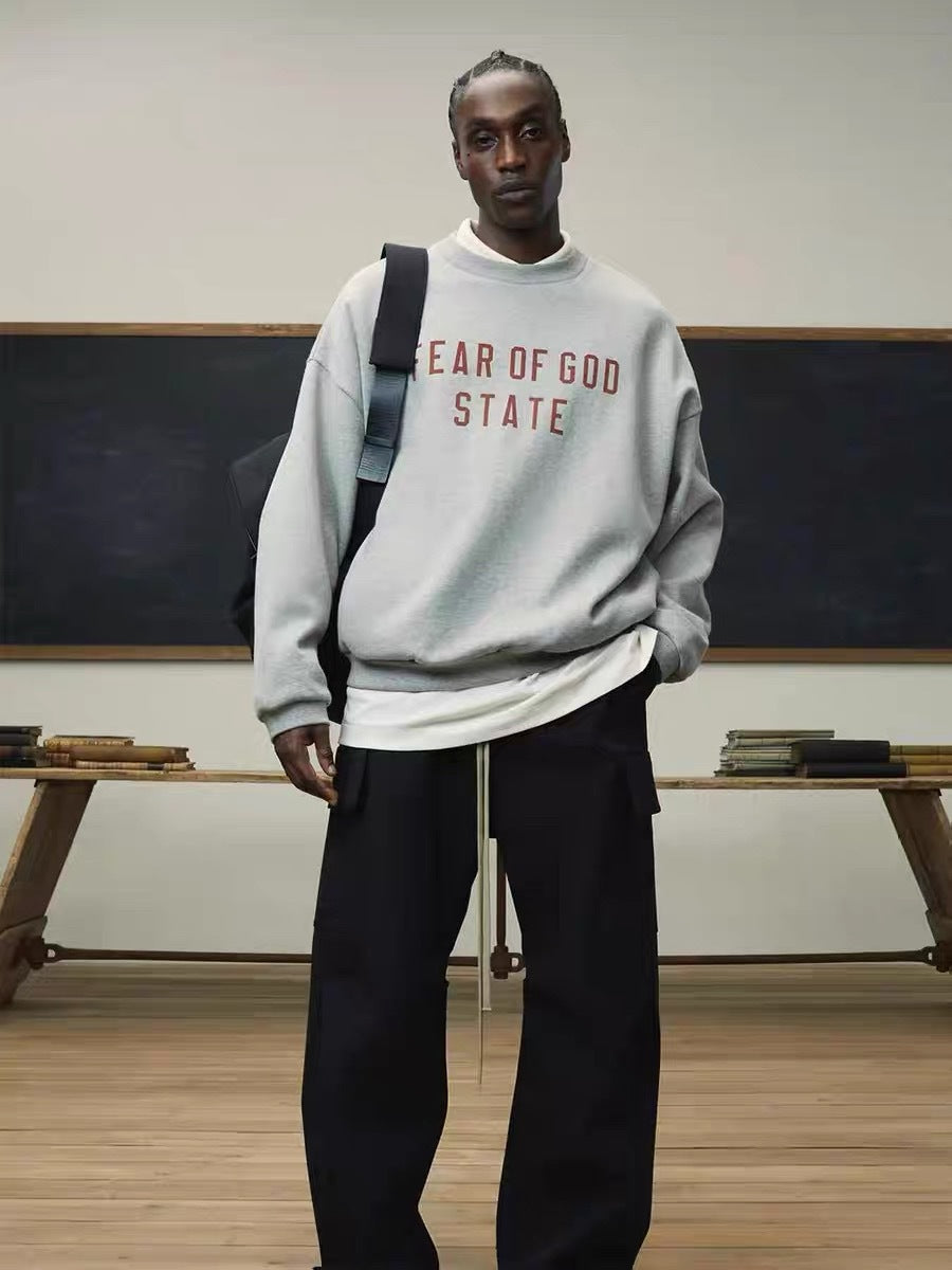 Oversized couples crewneck sweatshirt