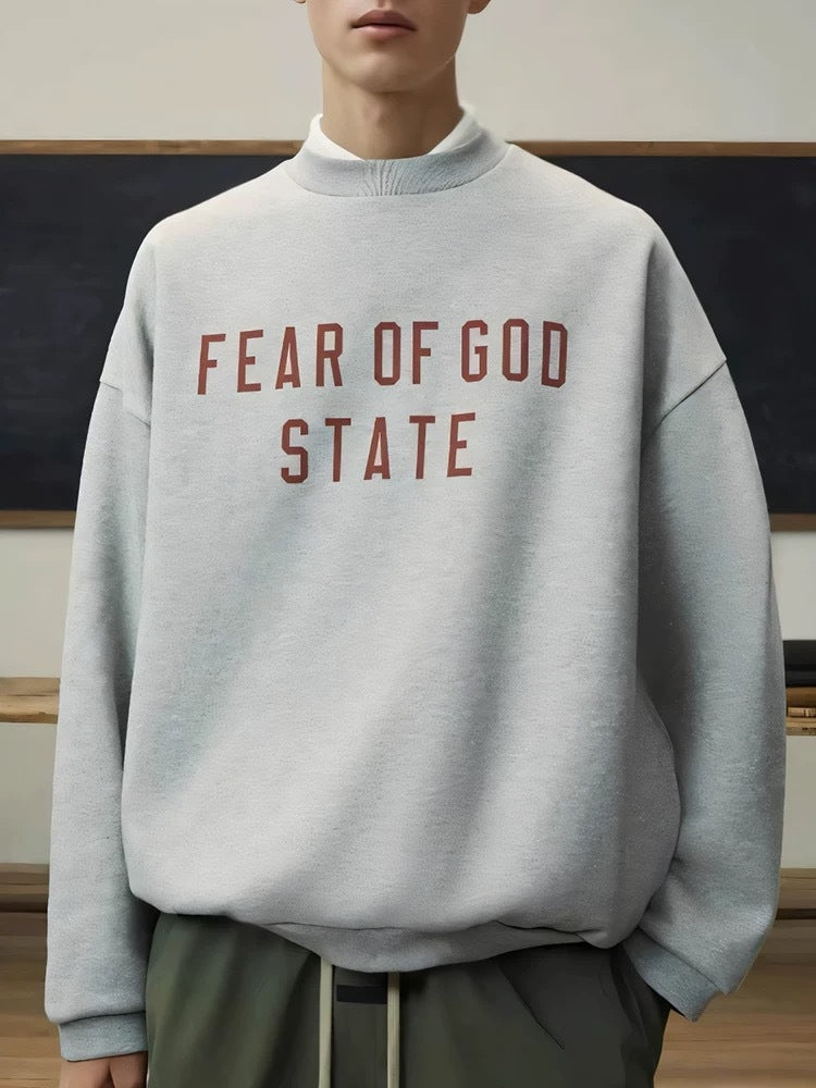 Oversized couples crewneck sweatshirt, photo 2