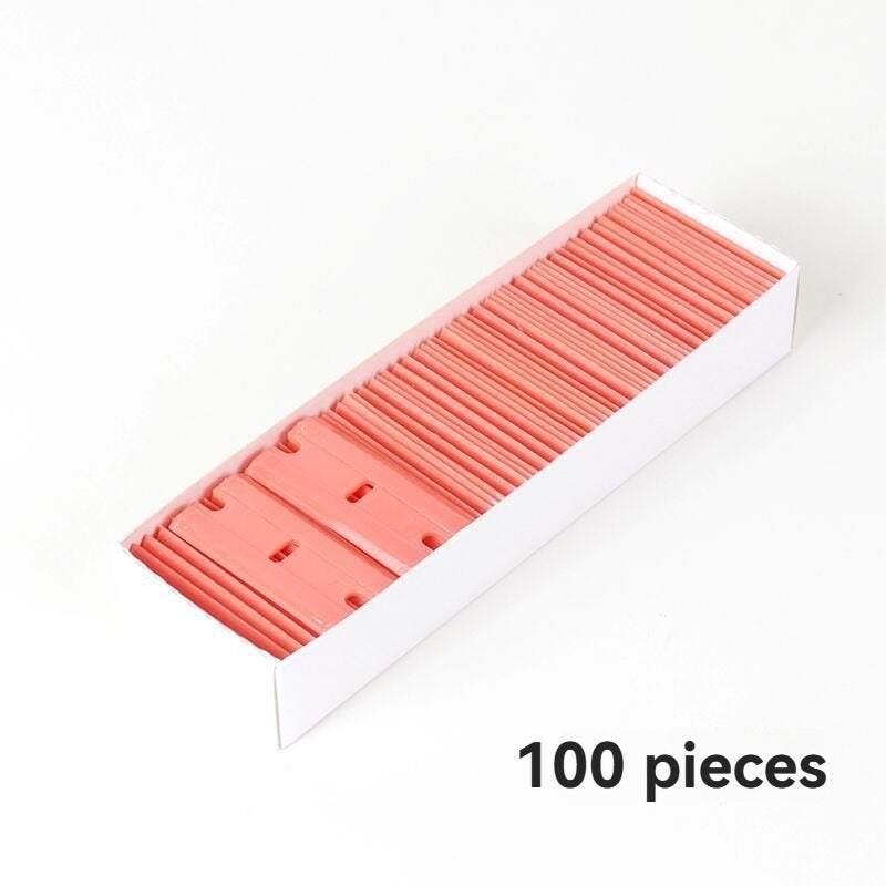 Plastic razor blade scraper for car window film and glue, photo 7