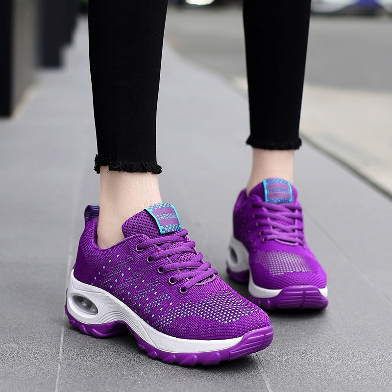 Thick sole platform sneakers