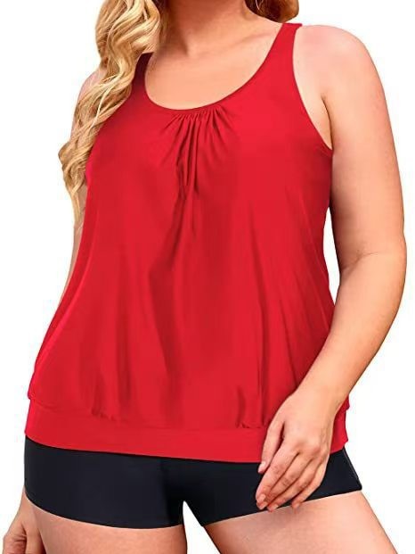 Loose lantern plus size swimsuit, photo 2