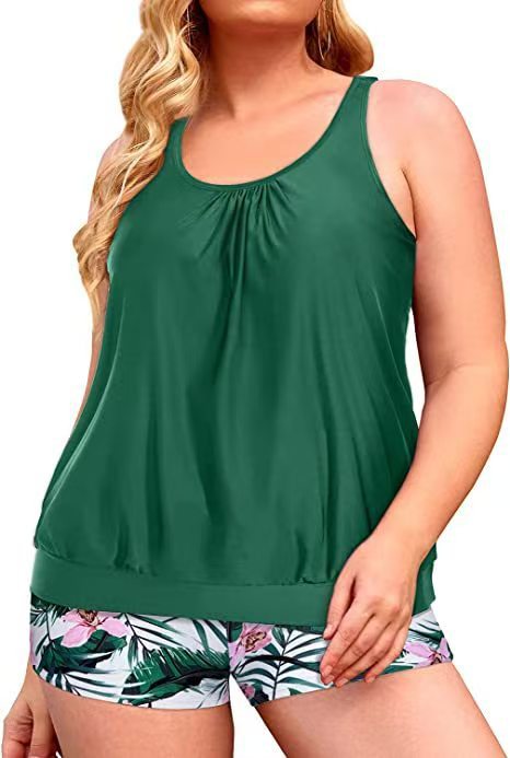 Loose lantern plus size swimsuit, photo 6