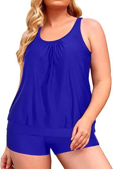 Loose lantern plus size swimsuit, photo 7